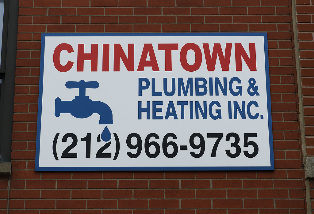 Chinatown Plumbing & Heating Inc. Reliable plumbing, drain, and heating services across downtown Manhattan. Same-day repairs, emergency drain cleaning, boiler servicing—trusted by businesses and residents since the 1990s. 153 Centre St, New York, 10013, (212) 966‑9735, Call now for fast, licensed service in Chinatown.