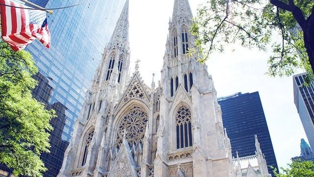 Large mural at NYC’s St. Patrick’s Cathedral inspired by Apparition at Knock