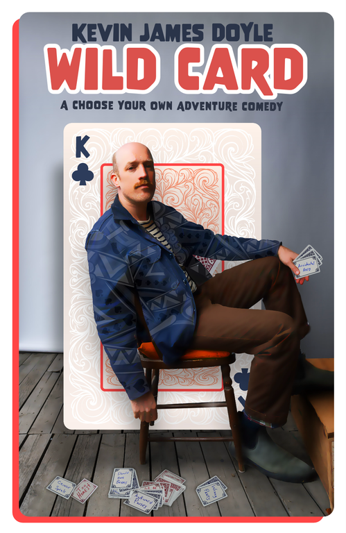 July 17 - 24, 9:00 PM. “Wild Card” (choose-your-own-adventure comedy): July 17 – 24. Duration: ~60 min. Showtimes:, Thu (17 & 24): 9:00 PM, Sat (19): 9:00 PM, Wed (23): 9:00 PM. At SoHo Playhouse, call or email ahead for reservations; box office opens at 3 PM on show days. Address: 15 Vandam St, New York, NY 10013. Email: boxoffice@sohoplayhouse.com, Box Office Phone: (212) 691‑1555